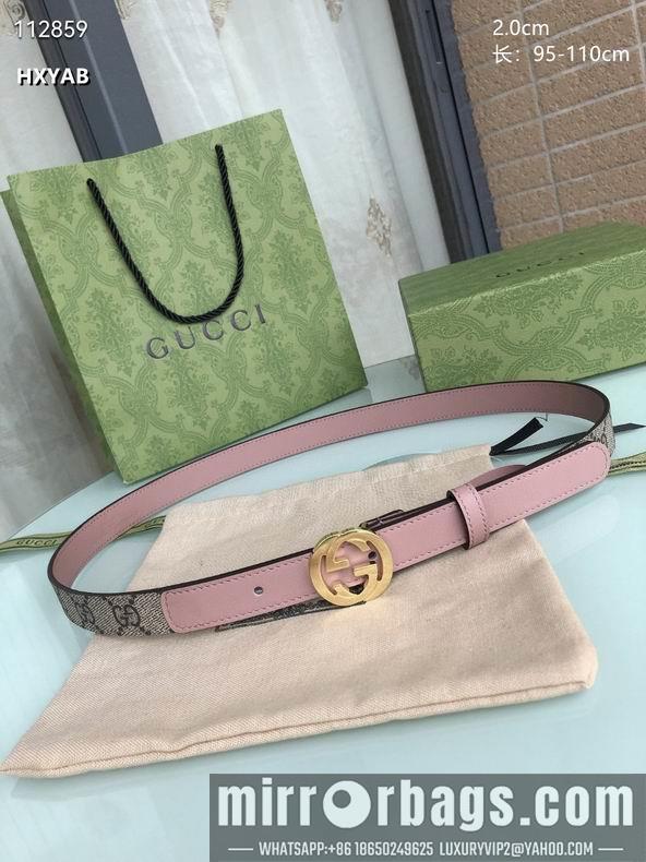 Gucci belt 20mmX95-110cm 8L04