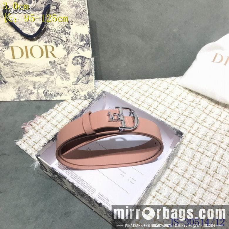 Dior Belt 30mm 95-125cm 8L06