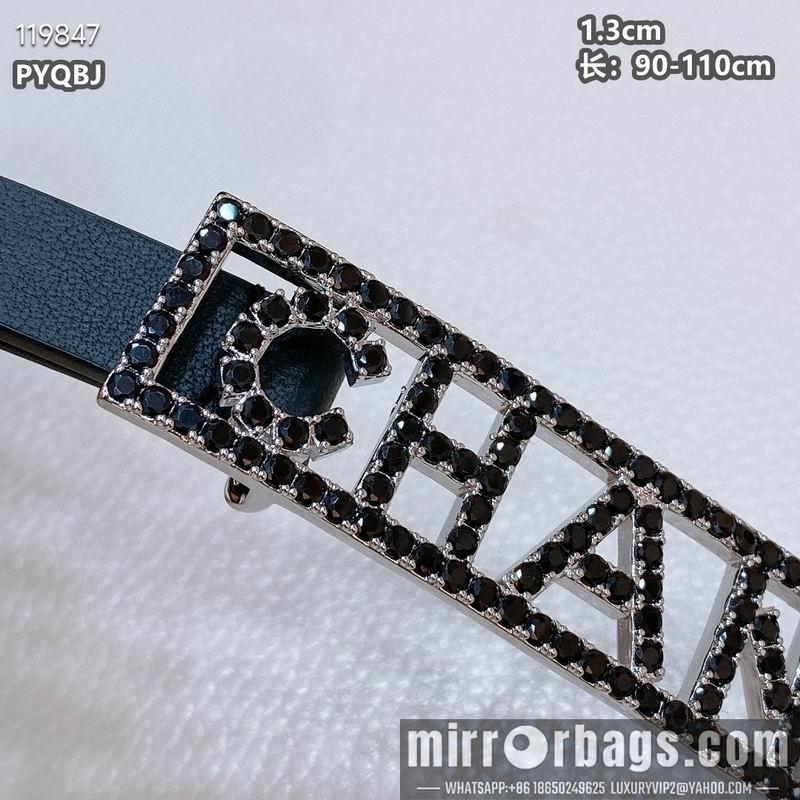 Chanel belt 13mmX90-110cm 8L040802