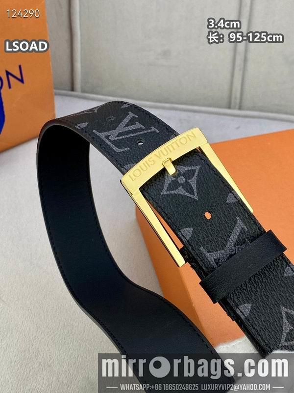 LV belt 34mmX95-125cm 8L23