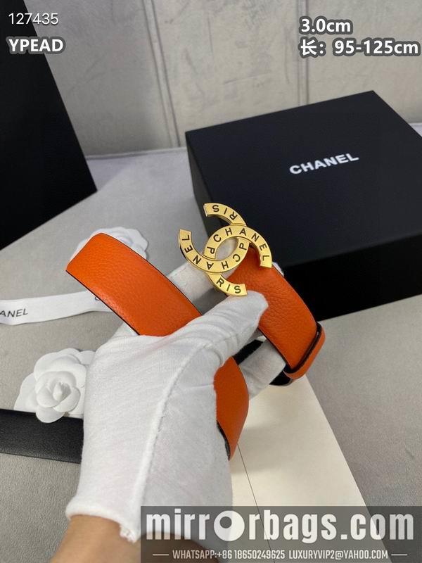 Chanel belt 30mmX95-125cm 8L30