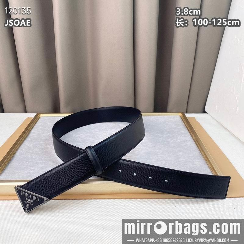 Prada belt 38mmX100-125cm 8L072001