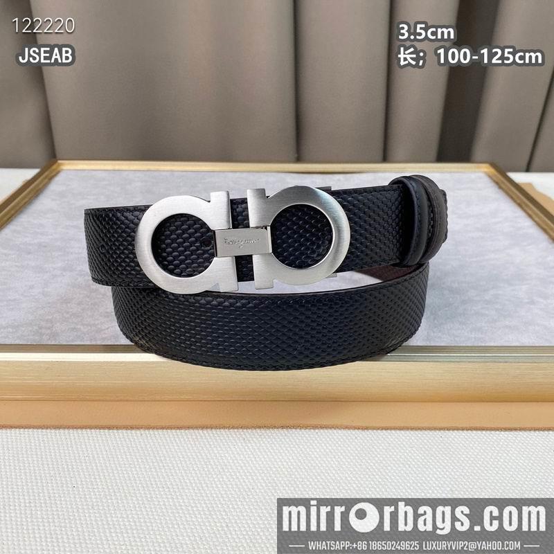 Ferragamo belt 35mmX100-125cm 8L79