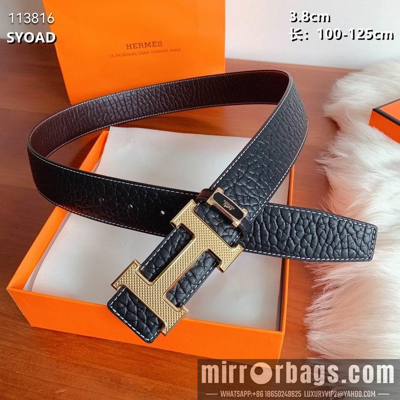 Hermes belt 38mmX100-125cm 8L082509