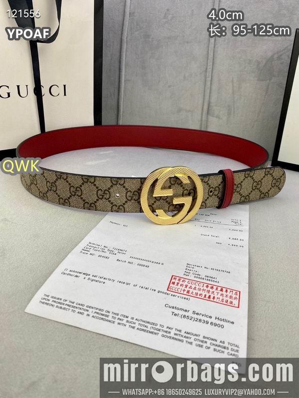 Gucci belt 40mmX95-125cm 8L126
