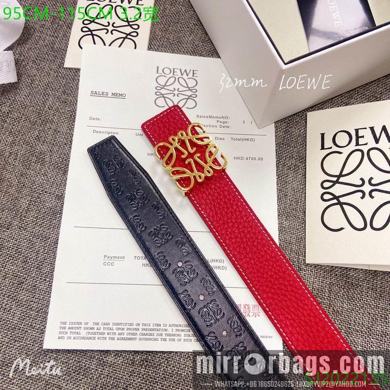 Loewe Belt 32mmX95-115cm 7D01