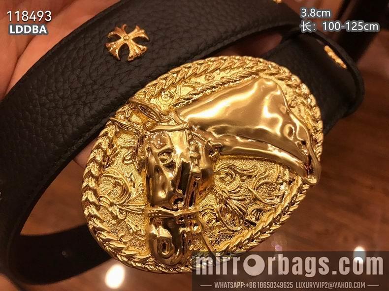 Chrome Hearts belt 38mmX100-125cm 8L14