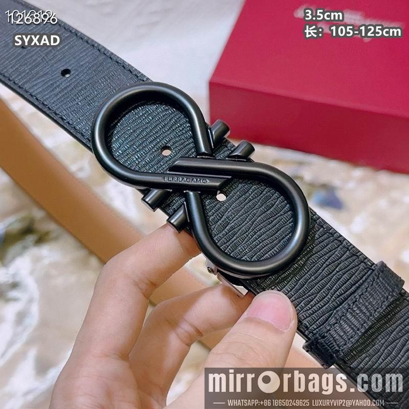 Ferragamo belt 35mmX105-125cm 8L94