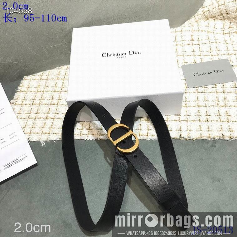Dior Belt 20mmX95-110cm 8L11