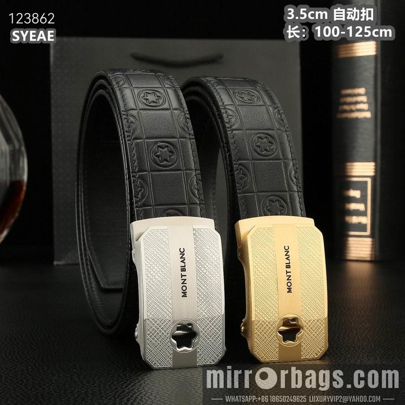 Montlanc belt 35mmX100-125cm 8L48
