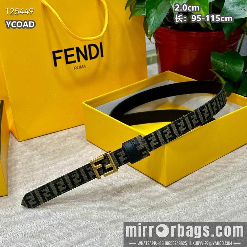 Fendi belt 20mmX95-115cm 8L13