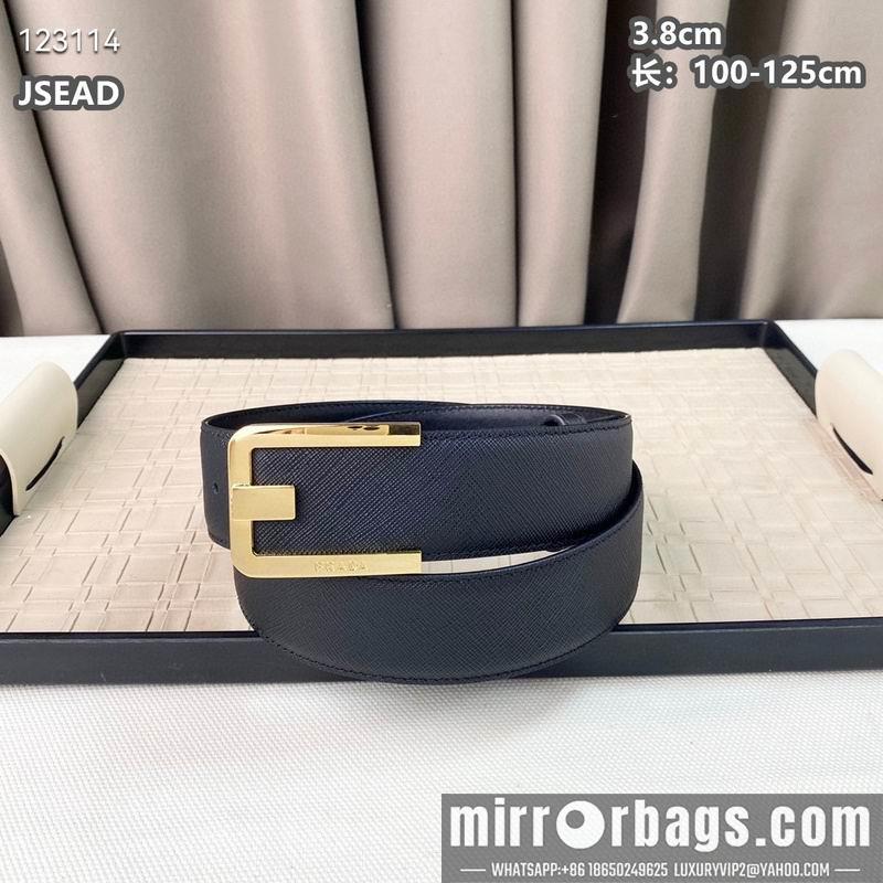 Prada belt 38mmX100-125cm 8L06