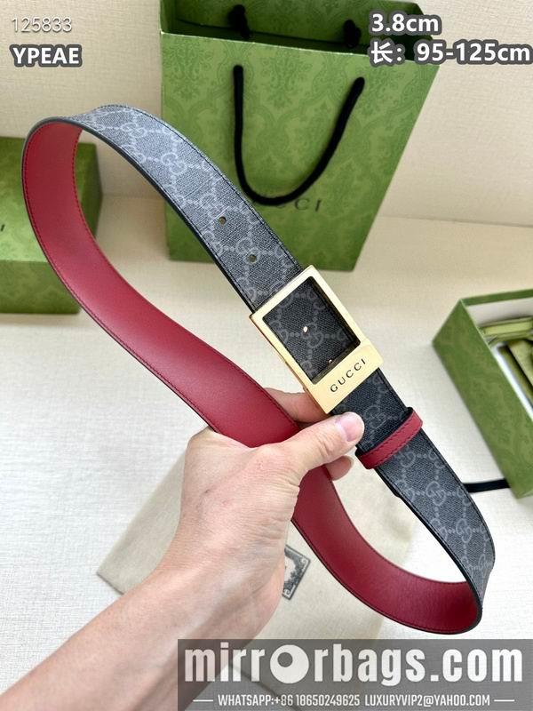 Gucci belt 38mmX95-125cm 8L01