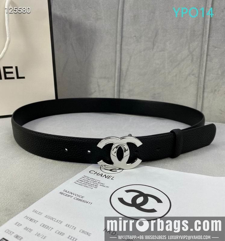 Chanel belt 30mmX95-125cm XH02