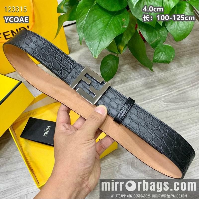 Fendi belt 40mmX100-125cm 8L50