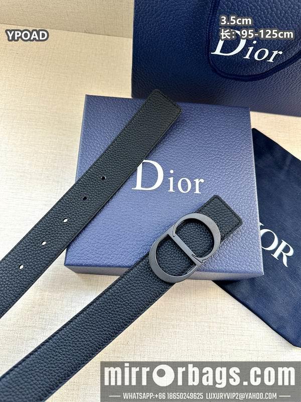Dior belt 35mmX95-125cm 8L40