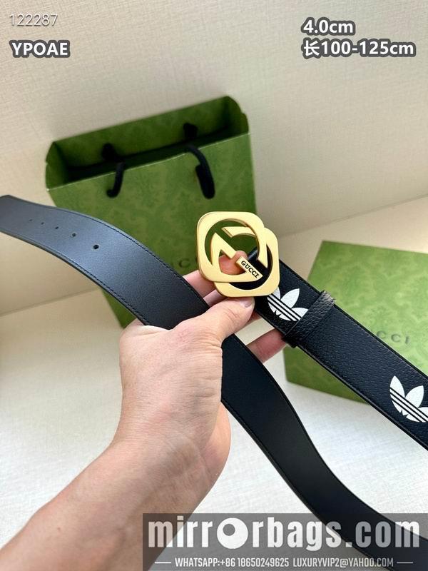 Gucci belt 40mmX100-125cm 8L136