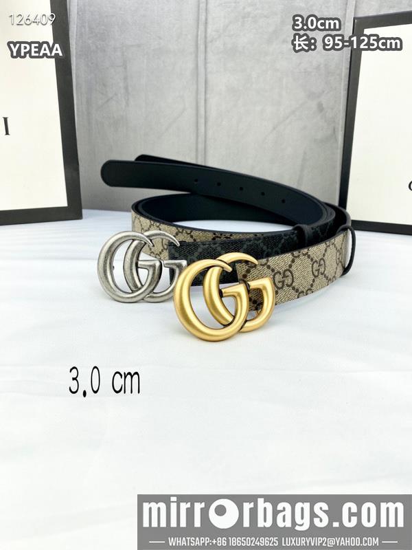 Gucci belt 30mmX95-125cm 8L19