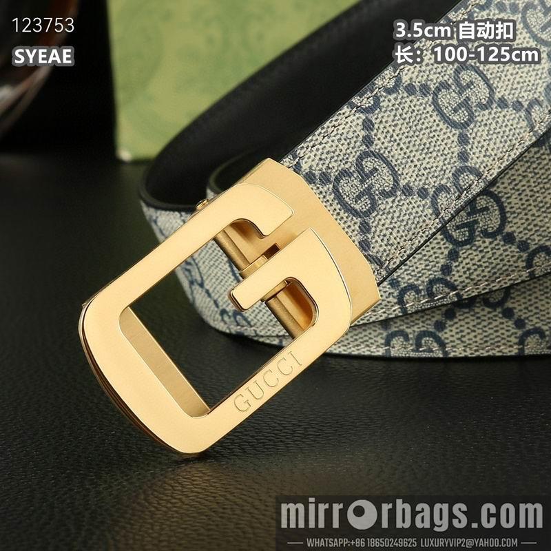 Gucci belt 35mmX100-125cm 8L57