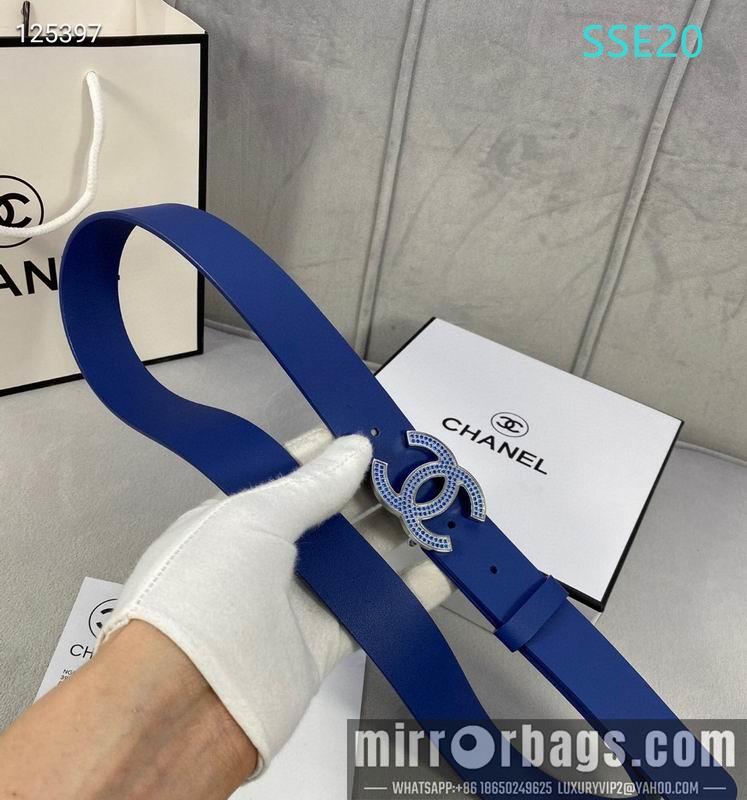 Chanel belt 30mmX95-125cm XH05