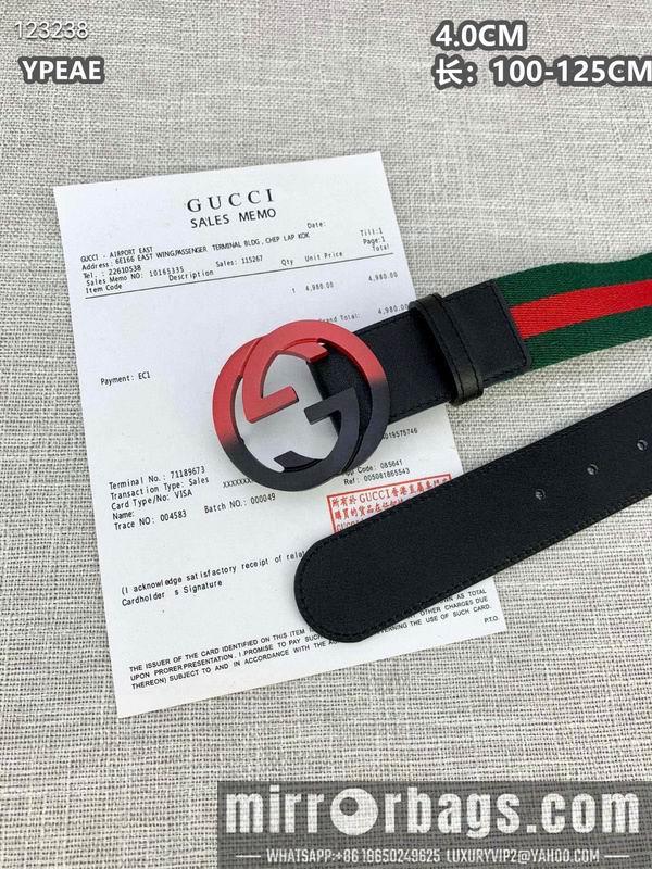 Gucci belt 40mmX100-125cm 8L135