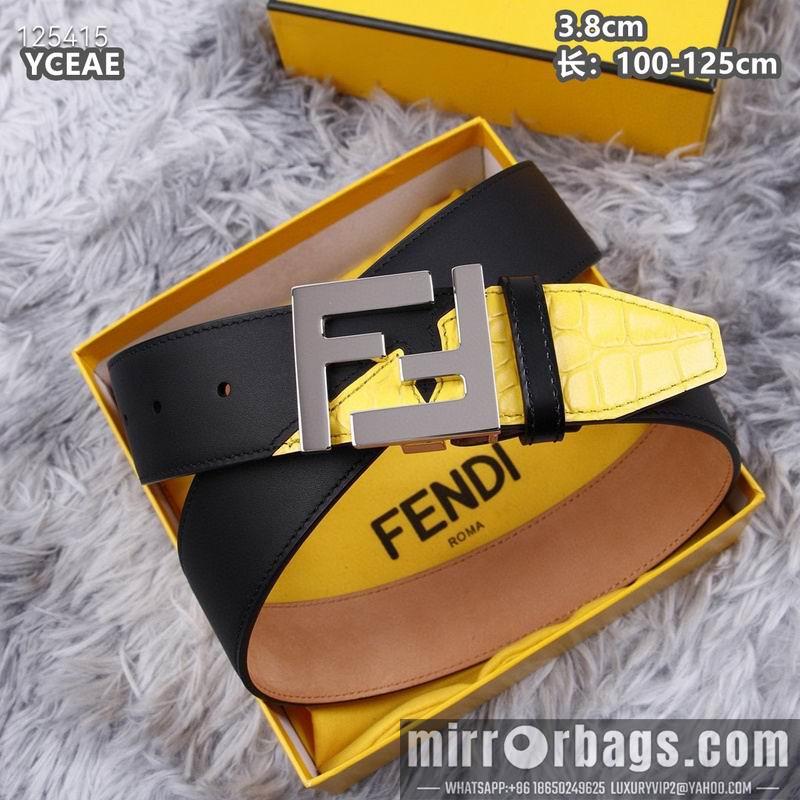 Fendi belt 38mmX100-125cm 8L19