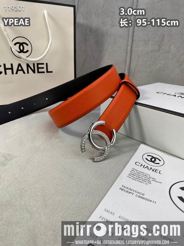 Chanel belt 30mmX95-115cm 8L040803