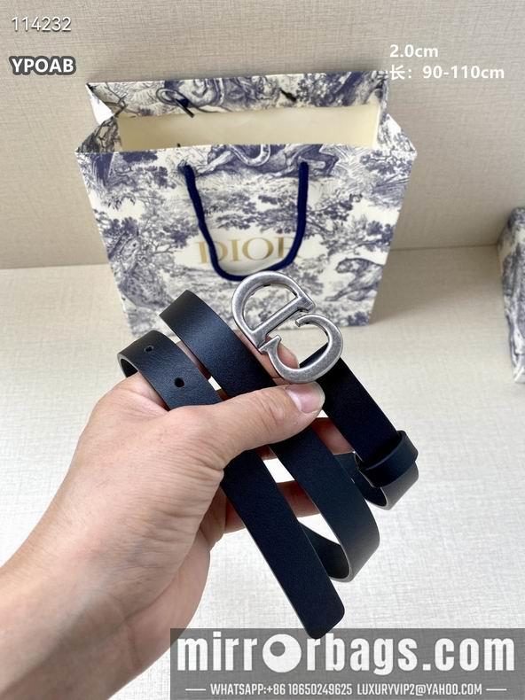 Dior Belt 20mmX90-110cm 8L03