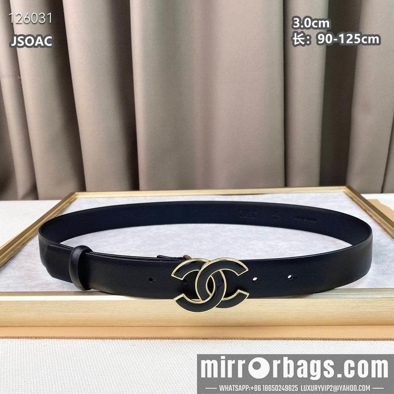 Chanel belt 30mmX90-125cm 8L15