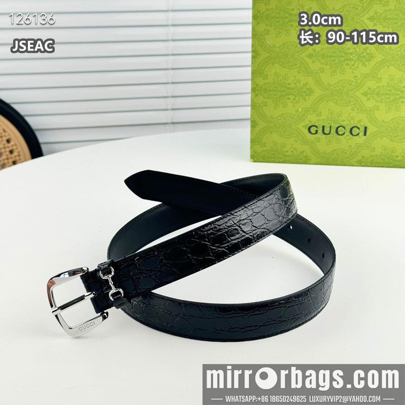 Gucci belt 30mmX90-115cm 8L01