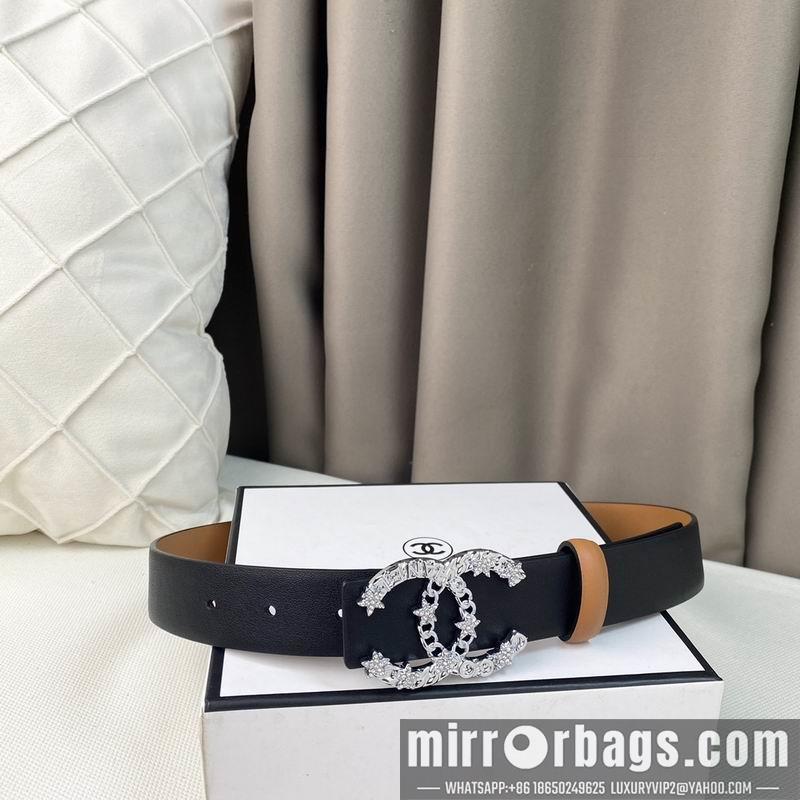 Chanel belt 30mmX90-115cm 7D07