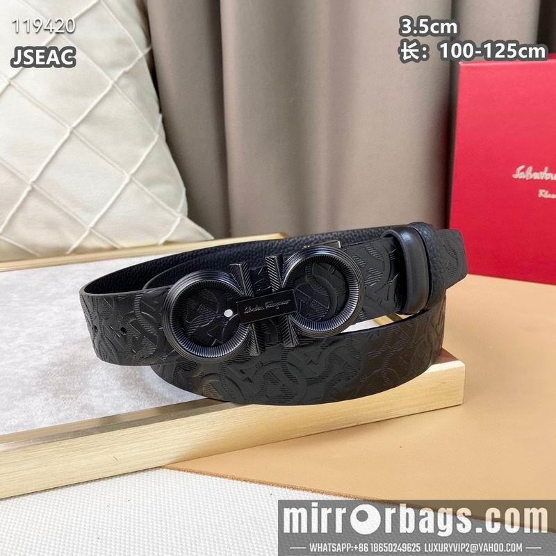 Ferragamo belt 35mmX100-125cm 8L040805
