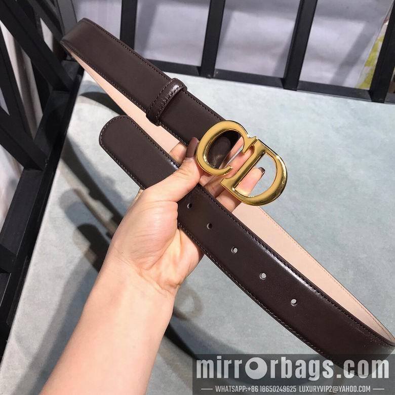 Dior Belt 34mmX95-125cm 7D28