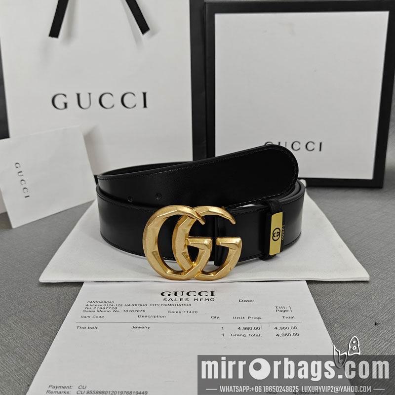 Gucci belt 38mmX90-125cm lb14