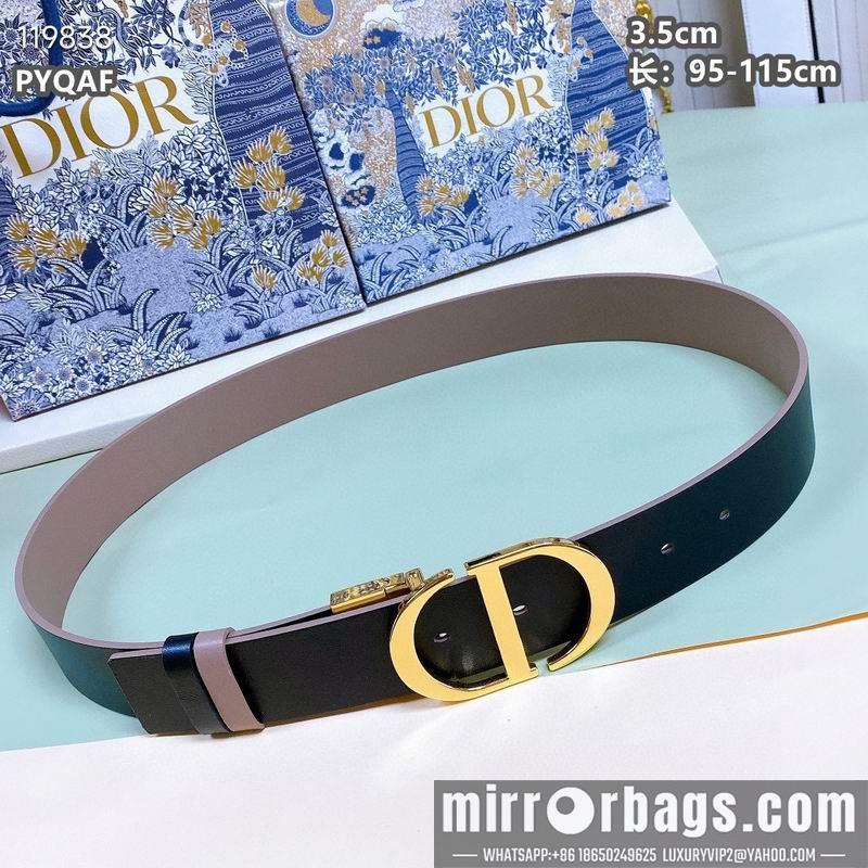 Dior belt 35mmX95-115cm 8L040802