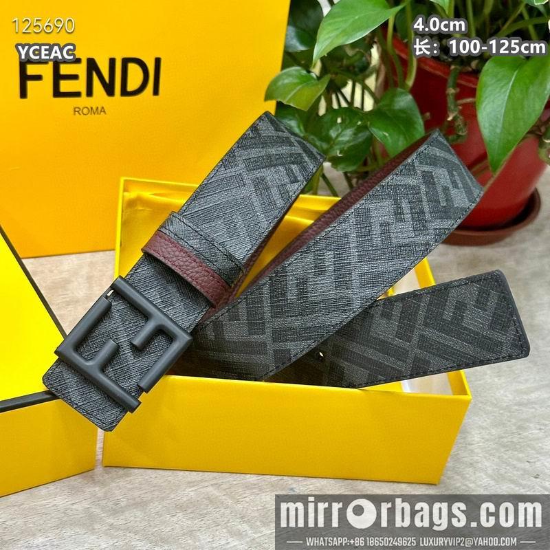 Fendi belt 40mmX100-125cm 8L27