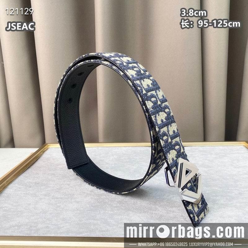 Dior belt 38mmX95-125cm 8L04