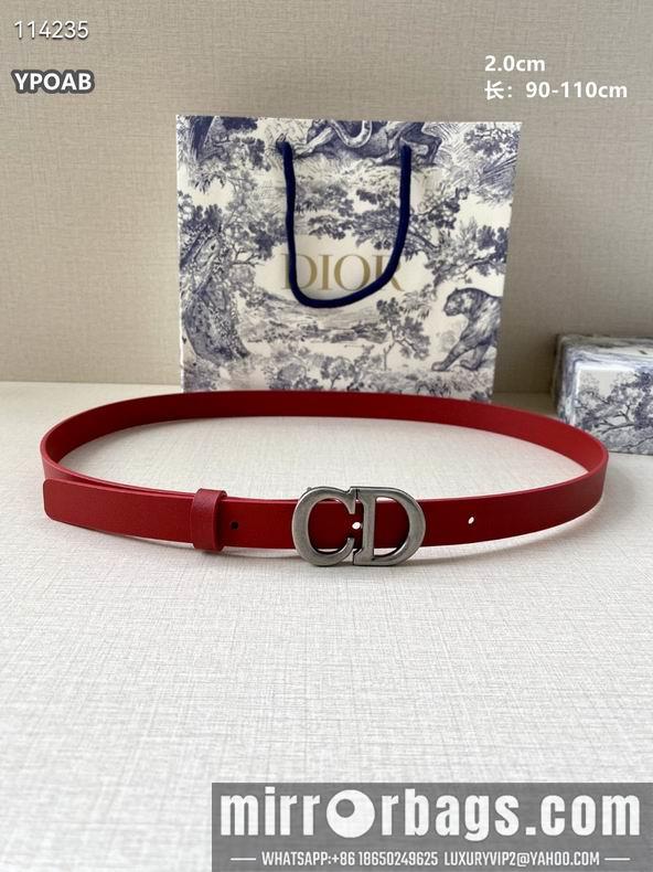 Dior Belt 20mmX90-110cm 8L03