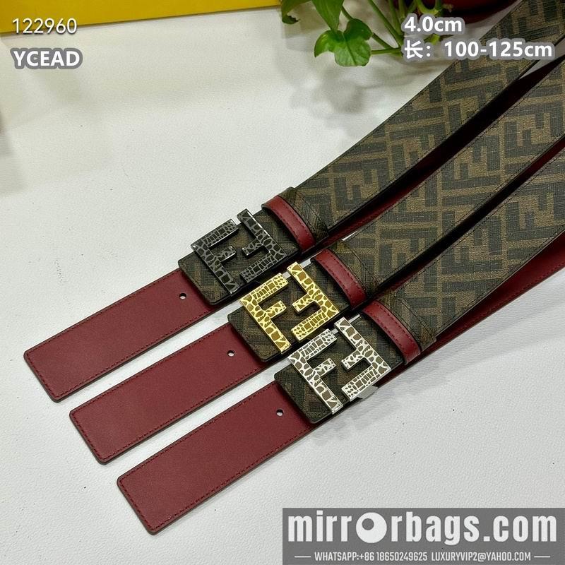Fendi belt 40mmX100-125cm 8L89