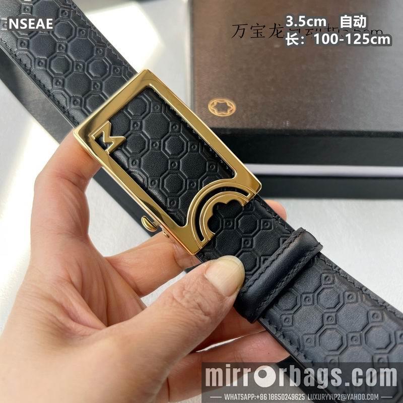 Montlanc belt 35mmX100-125cm 8L69