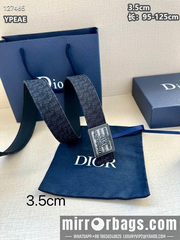 Dior belt 35mmX95-125cm 8L33