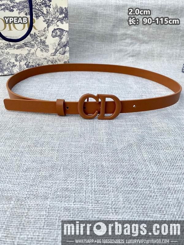 Dior belt 20mmX90-115cm 8L23