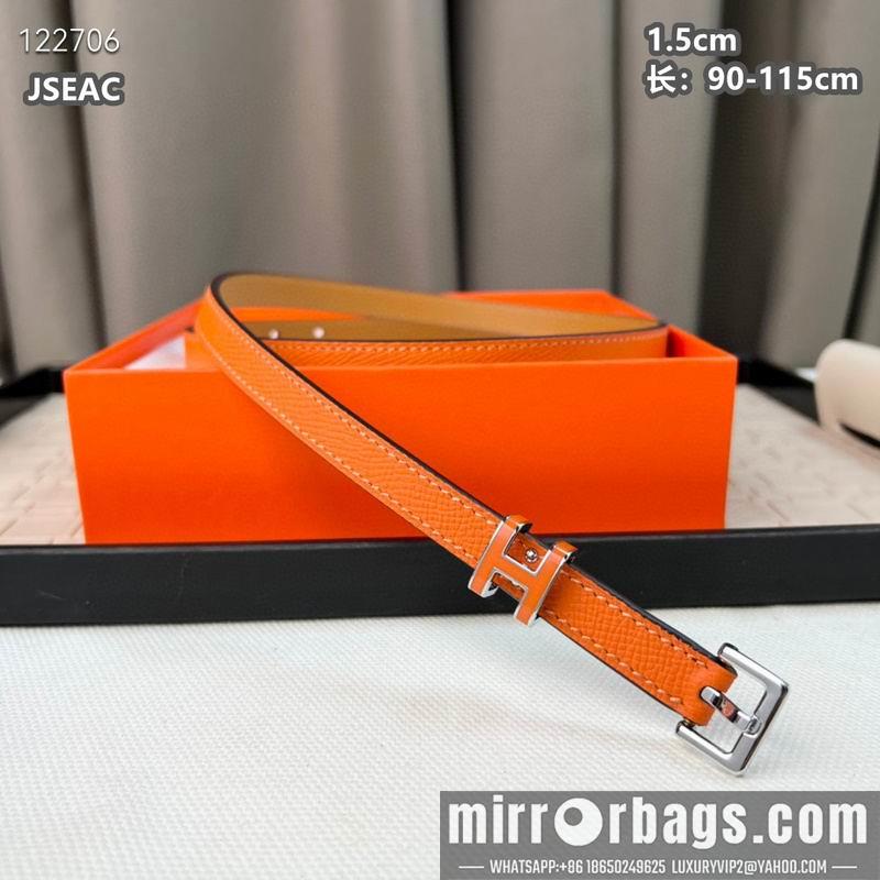 Hermes belt 15mmX90-115cm 8L04