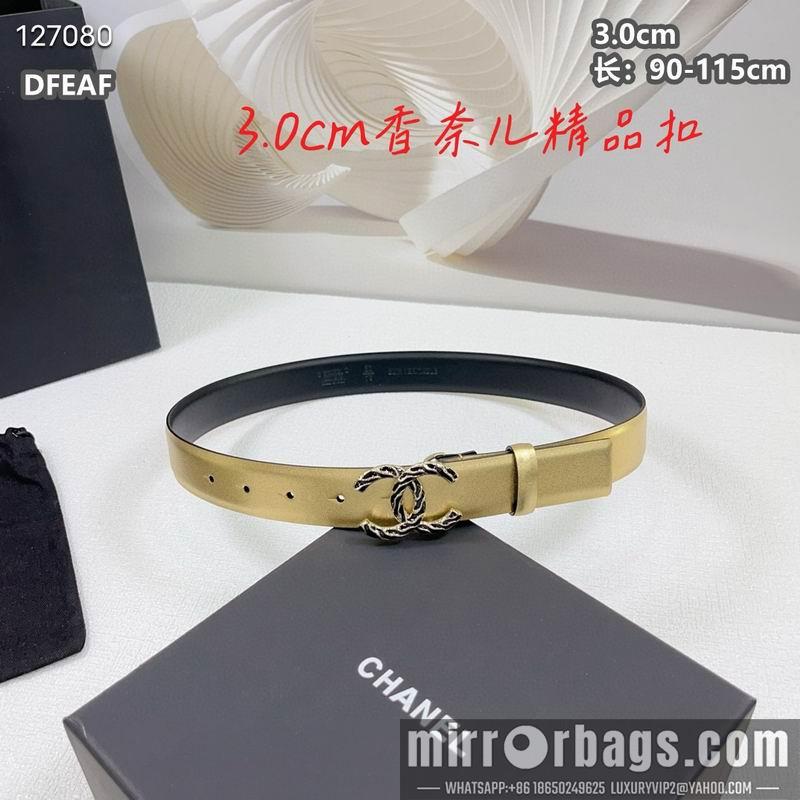 Chanel belt 30mmX90-115cm 8L38