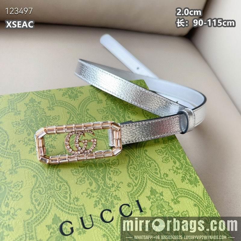 Gucci belt 20mmX90-115cm 8L23