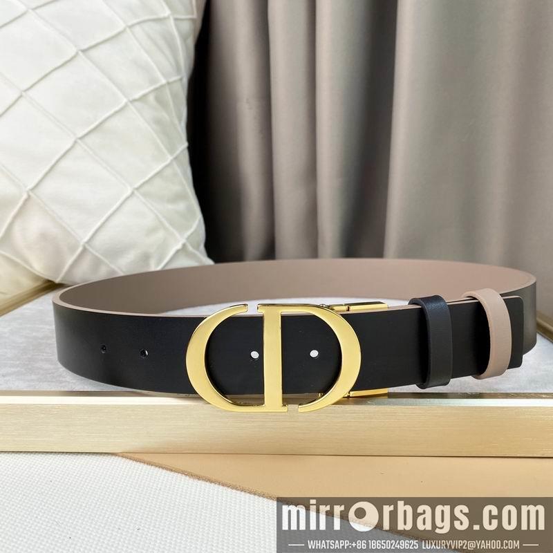 Dior belt 35mmX95-135cm 7D27
