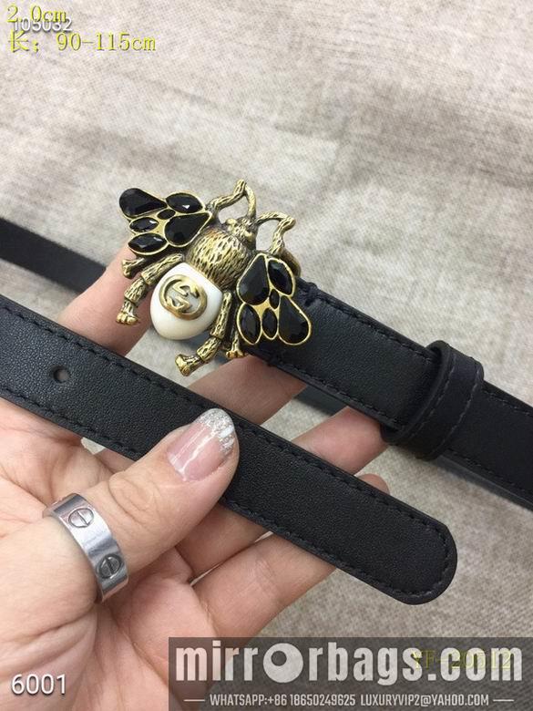 Gucci Belt 20mm 90-115cm 8L03