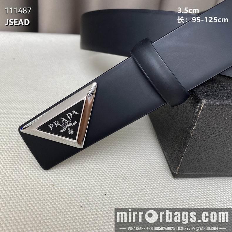 Prada belt 35mmX95-125CM 8L12