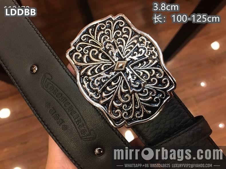 Chrome Hearts belt 38mmX100-125cm 8L15
