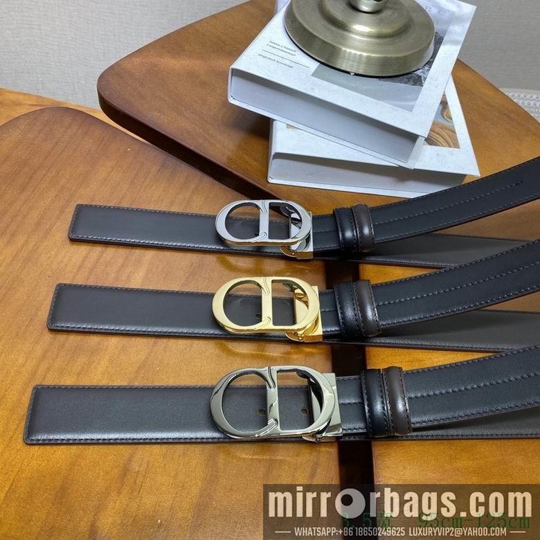 Dior Belt 34mmX95-125cm 7D08